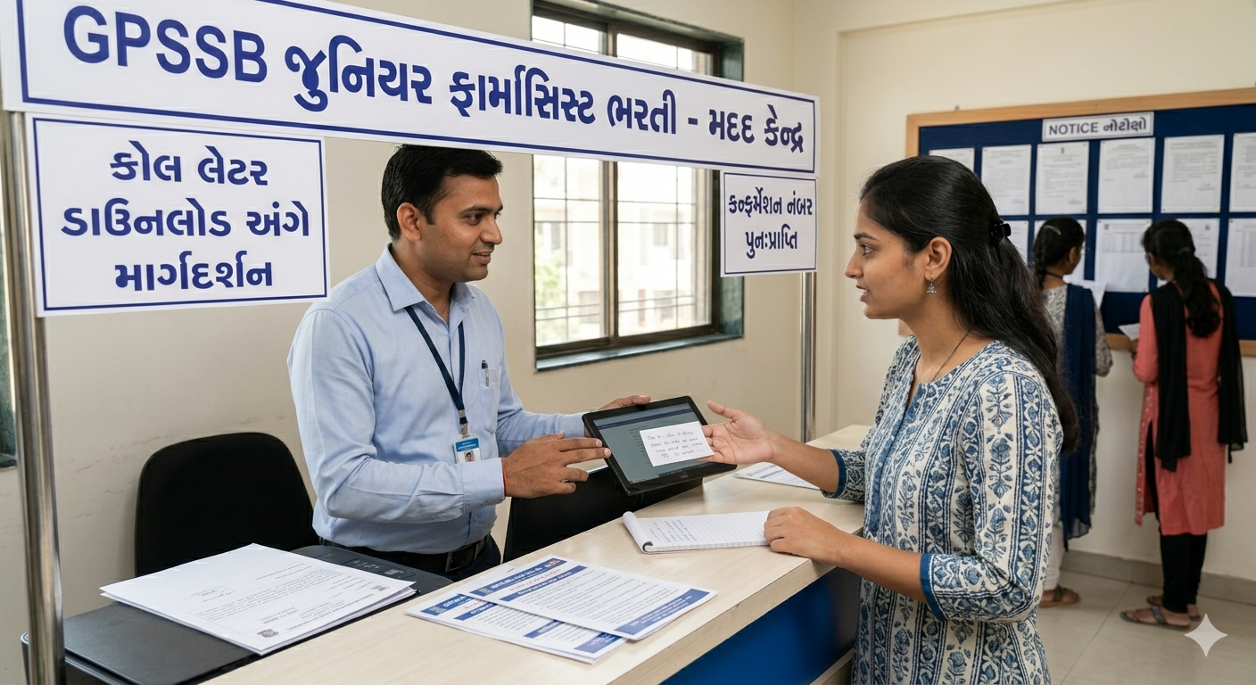 Gujarat Junior Pharmacist Recruitment 2026