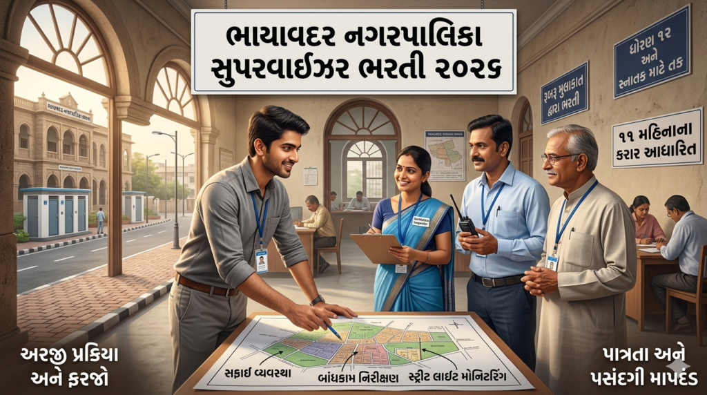 Bhayavadar Nagarpalika Supervisor Recruitment 2026