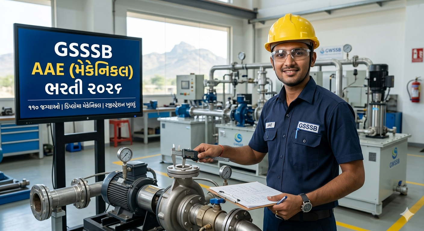 GSSSB Assistant Engineer (Mechanical) Recruitment 2026