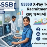 GSSSB X-Ray Technician Recruitment 2026