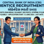 Central Bank of India (CBI) Apprentice Recruitment 2026